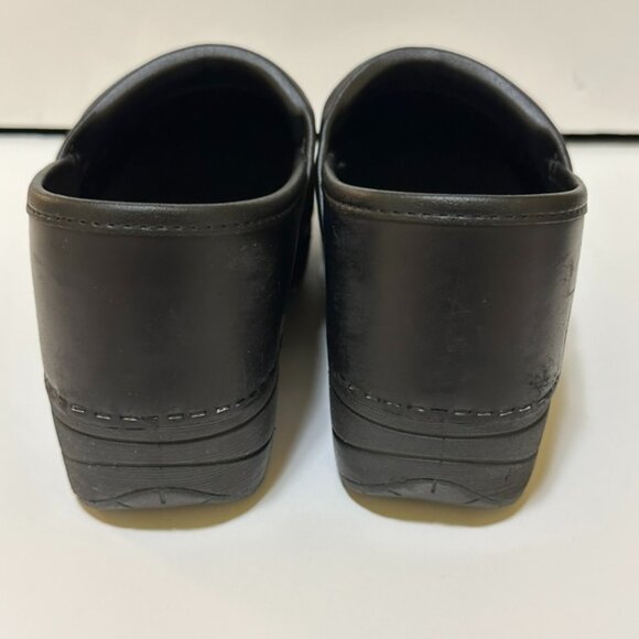Dansko XP 2.0 size EU 37 US 6.5 - 7 Black Leather Clog 3950470202 - Picture 7 of 10